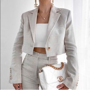 NWT ZARA SET BLAZER AND PANTS BLOGGER’S FAV